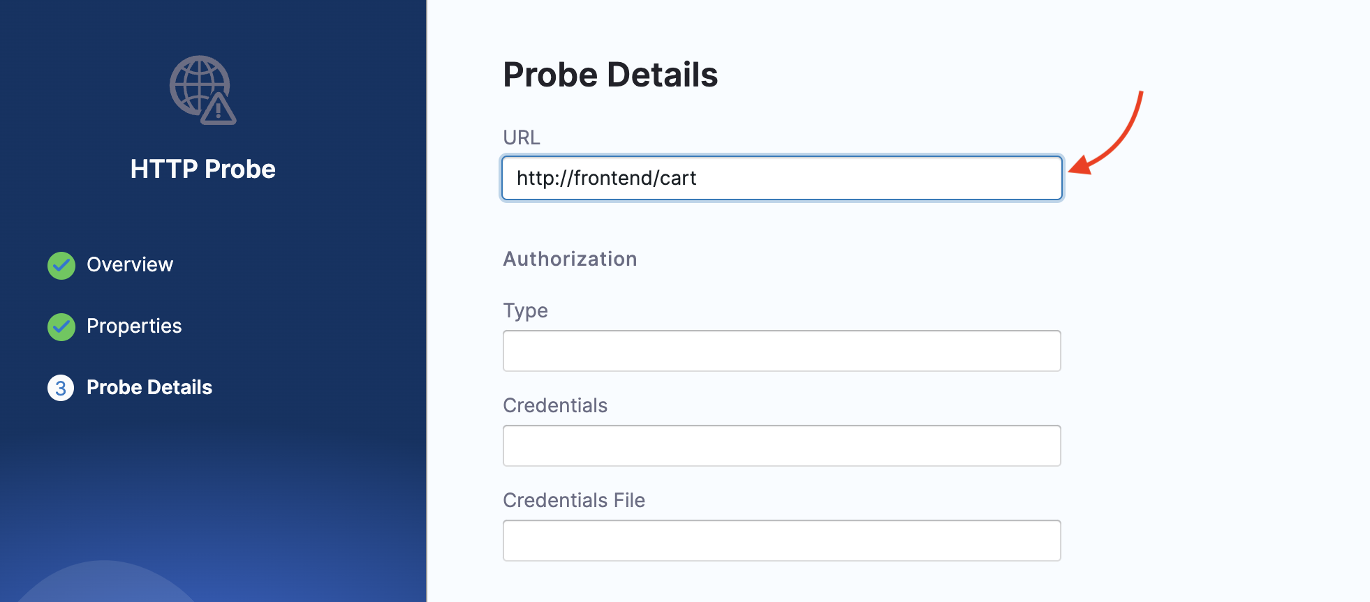 probe url